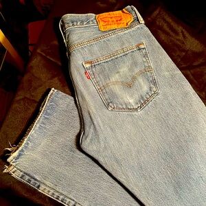 Levi’s 501 button fly jeans